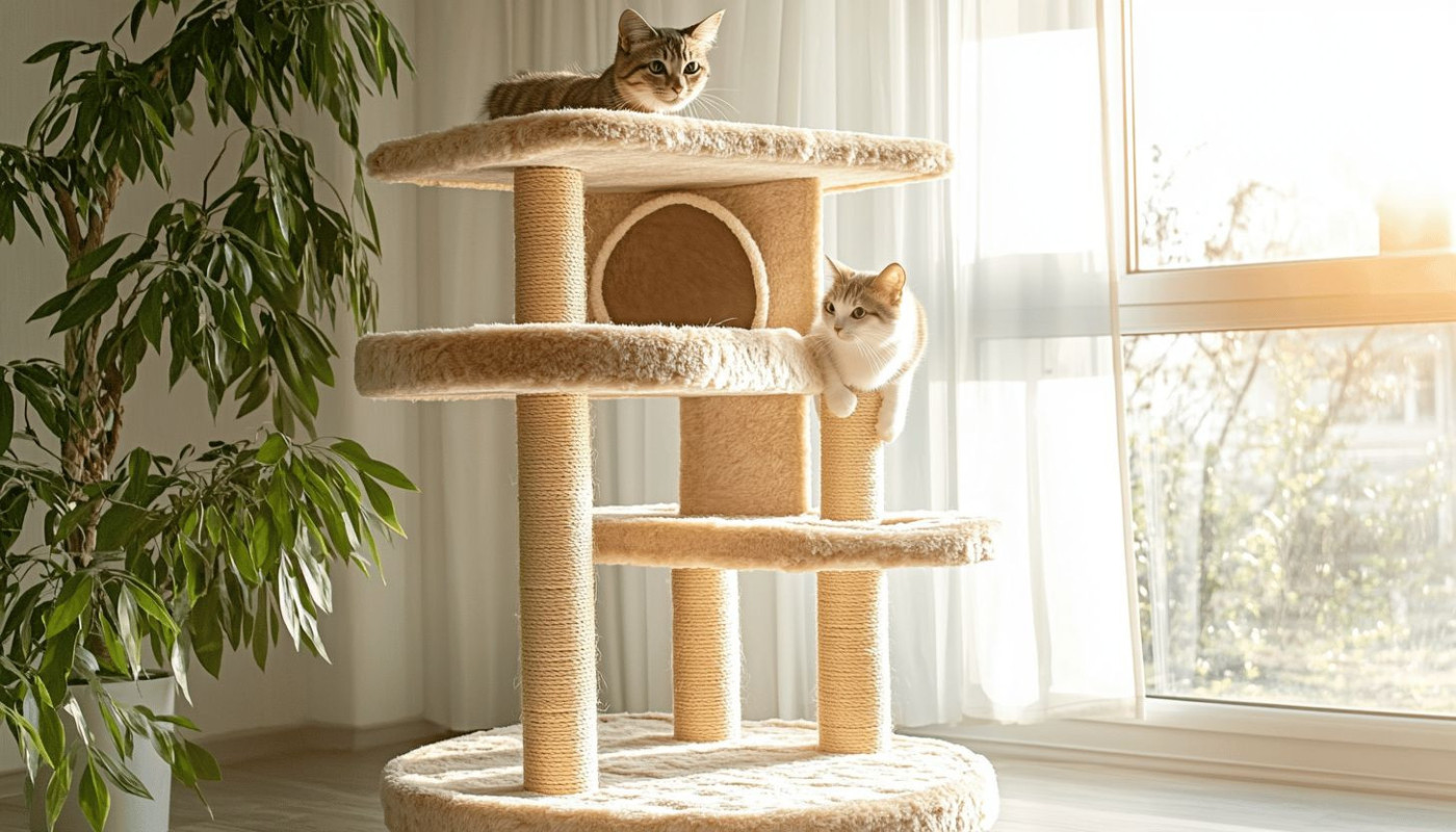 Comment choisir un arbre à chat adapté pour grands félins ?