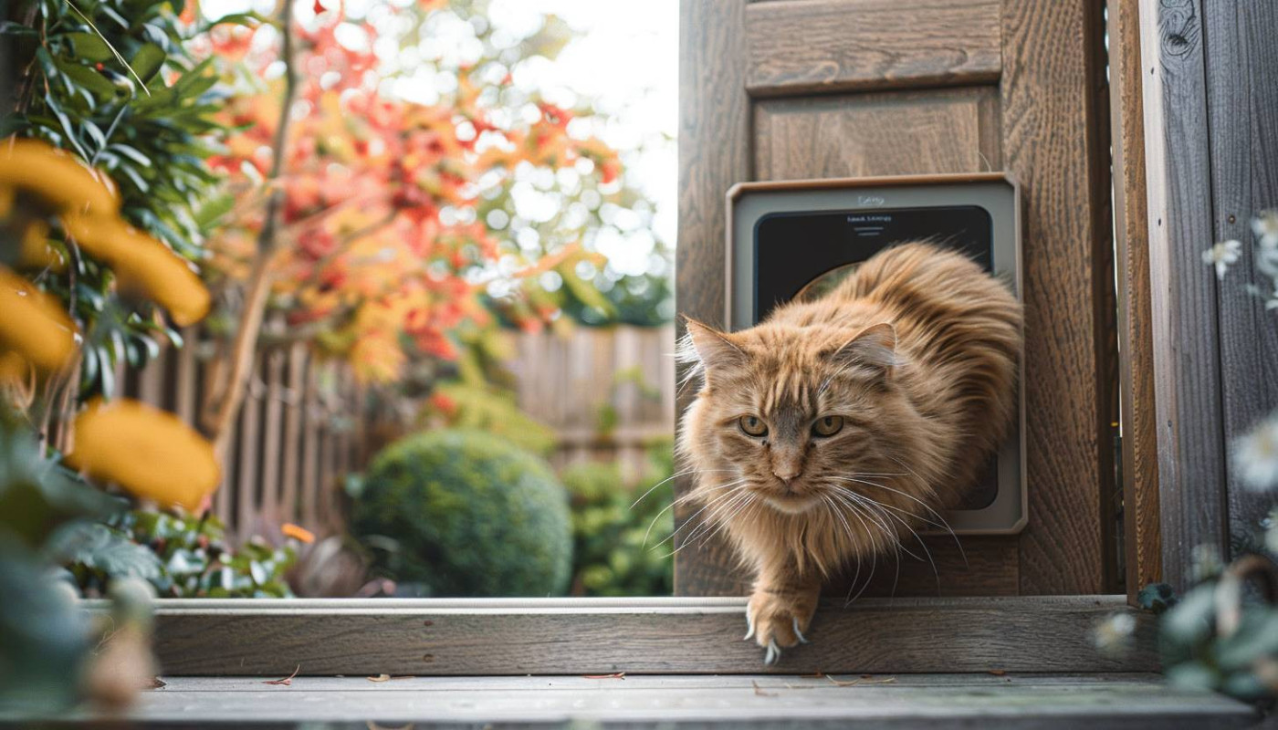 Comment les chatières électroniques peuvent améliorer la vie quotidienne de votre chat