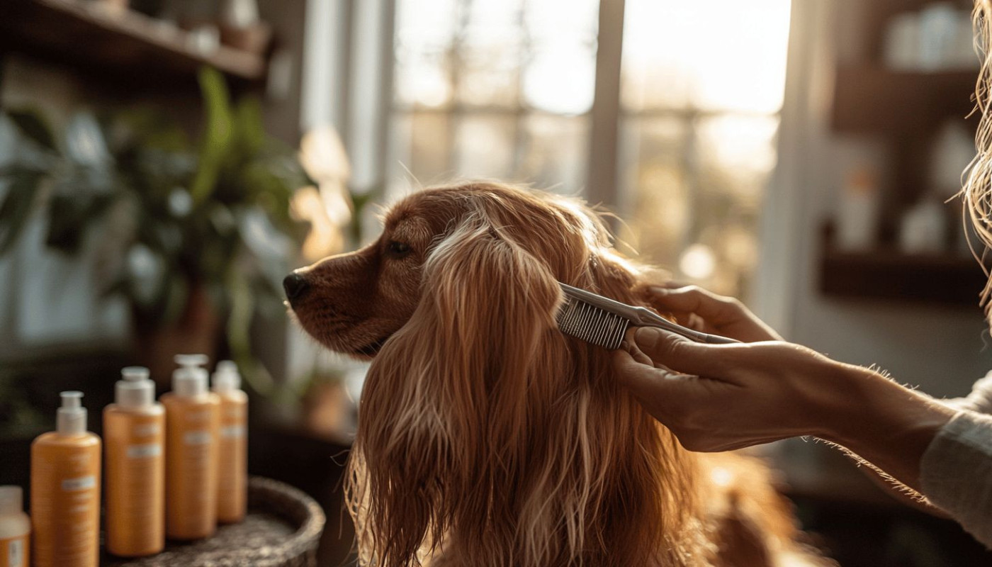 Les meilleures techniques de toilettage à domicile pour les chiens à poil long